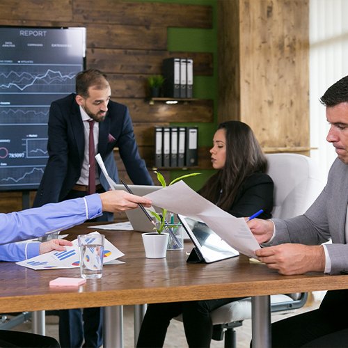 Comprehensive services to management in all areas related to
                                    profitability of
                                    operations